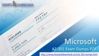 AZ-301 Dumps PDF - AZ-301 Latest Question Answers | Dumps4Download