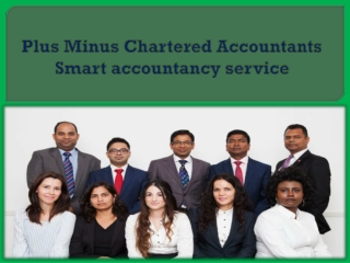 Plus Minus Chartered Accountants Smart accountancy service