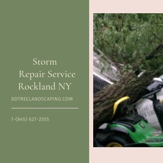 Storm Repair Service Rockland NY