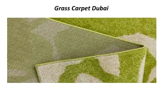 Artificial Grass Carpet