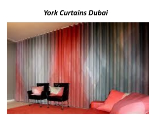 York curtains Dubai