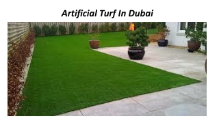 artificial turfs