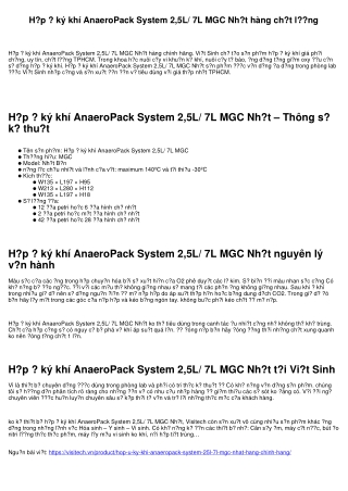 Hộp ủ ký khí AnaeroPack System 2,5L/ 7L MGC Nhật hàng chính hãng