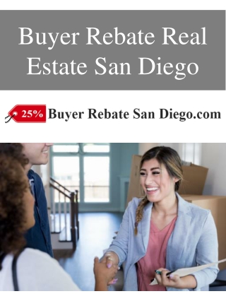 Buyer Rebate Real Estate San Diego