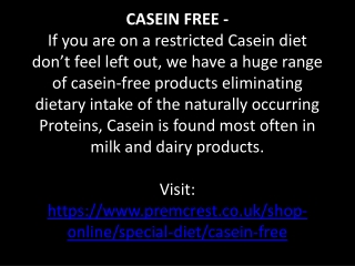Casein Free Products | Casein Free Foods | Casein Free Milk | Casein Free Diet | Casein Free Dairy | Casein Free Dairy P