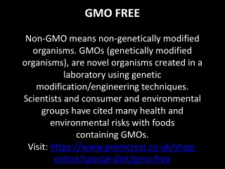 GMO Free Food | GMO Free Products | GMO Free Diet | GMO Free Food List | GMO Free Brands | GMO Free Drinks | GMO Free Mi