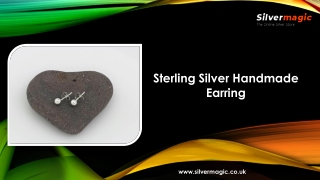 Sterling Silver Handmade Earring