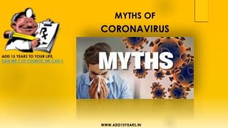 Corona-Virus Feb 25/2020 (Myths)