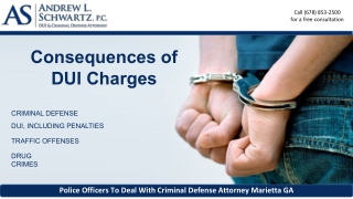 Consequences of DUI Charges