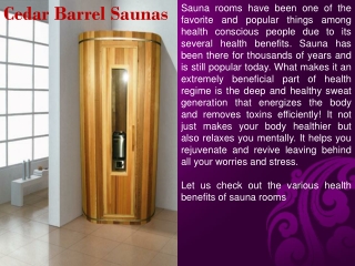 Why You Should Include Sauna Bath in Your Health Regime