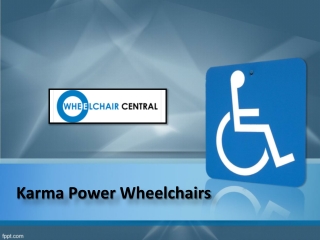Karma Power Wheelchair at Best Price in India  - Wheelchair Central
