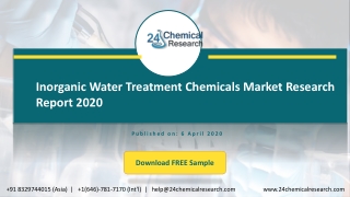 Inorganic Water Treatment Chemicals Market Research Report 2020