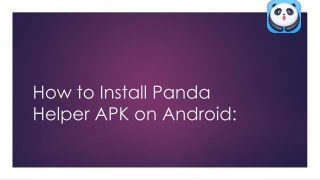 How to Install Panda Helper APK on Android