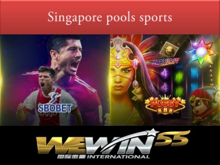 singapore pools sports