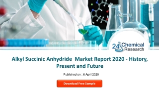 Alkyl Succinic Anhydride  Market Report 2020