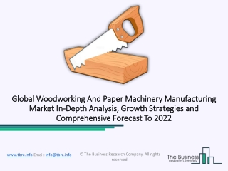 2019-2020 Global Woodworking and Paper Machinery Manufacturing Market