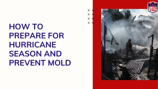 How to Prepare for Hurricane Season and Prevent Mold