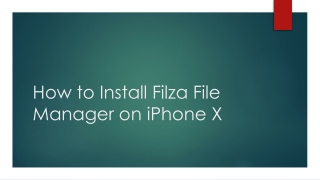 How to Install Filza File Manager on iPhone X