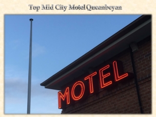 Top Mid City Motel Queanbeyan