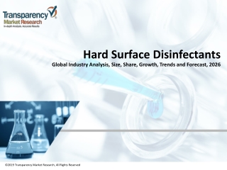 Hard Surface Disinfectants Market 2026 | Industry Trends and Analysis