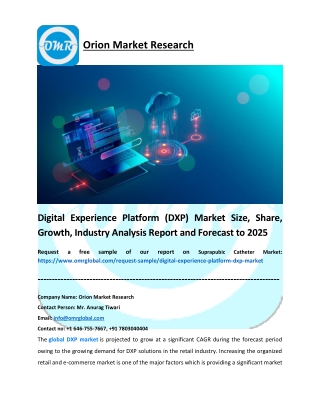 Digital Experience Platform (DXP) Market