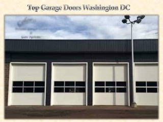 Top Garage Doors Washington DC