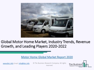 Motor Home Market Global Trends and Industry Analysis Till 2022