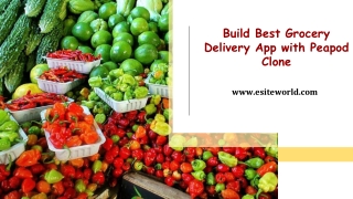 Build Best Grocery Delivery App with Peapod Clone