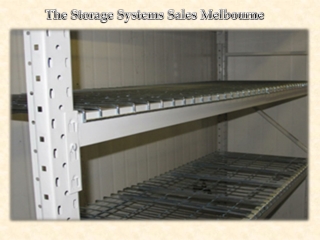 The Storage Systems Sales Melbourne