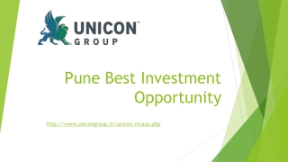 Pune Best Investment Opportunity