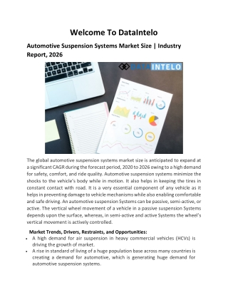 Automotive Suspension Systems Market Size | Industry Report, 2026