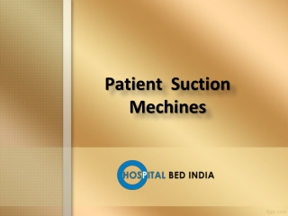 Suction Machine Dealers in Hyderabad - Hospitalbedindia