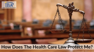 How Does The Health Care Law Protect Me