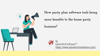 Party Plan Sotware Tools For Home Party Business