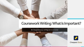 Coursework Writing: What Is Important? - Cheapestessay.com