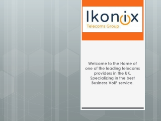 High Speed and Dedicated Internet Connection by Ikonix Telecoms