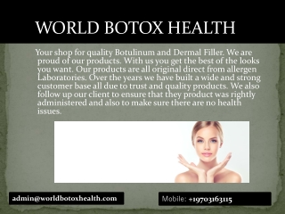 Buy ANTI AGE Online | buy botox kit | how to order botox online
