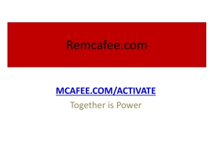 McAfee.com/Activate - Download & Redeem McAfee Retail Card