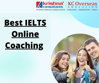 Best IELTS online coaching