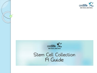 Stem cell collection