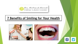 The Benefits of Smiling for Your Health