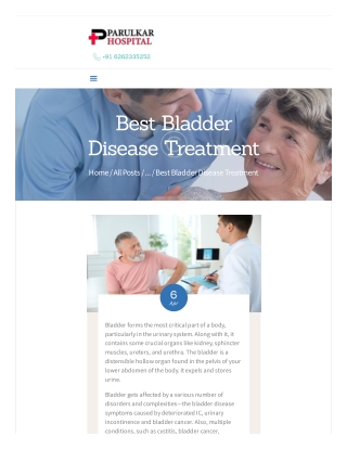 Best Bladder Disease Treatment