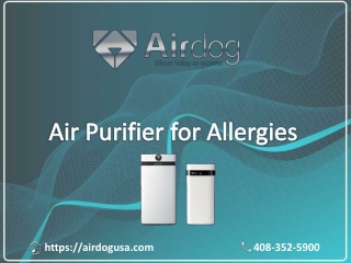 Now Air Purifier for Allergies comes with latest TPA Technology: Airdog USA