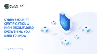 Cyber Security Certification & High-Income Jobs: Everything You Need to Know