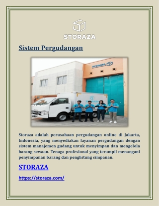 Sistem Pergudangan