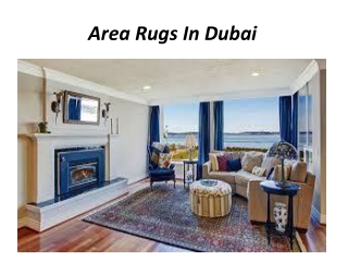 Area Rugs in Dubai