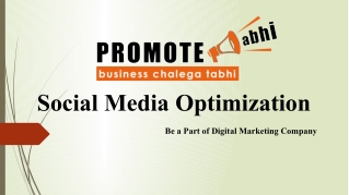 Social Media Optimization Services | Smo in Digital Marketing