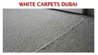 White carpets in Dubai