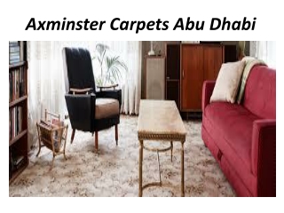 Axminster carpets in Dubai