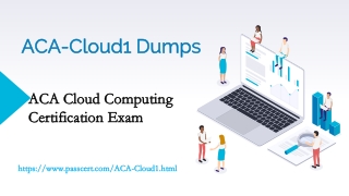 Alibaba ACA-Cloud1 Exam Dumps